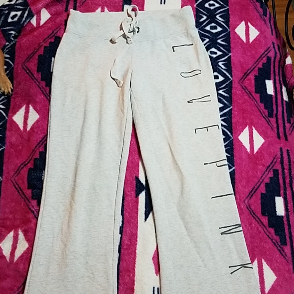 Victoria's secret sweatpants flare